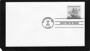 3869 USS Constellation, FDC no cachet