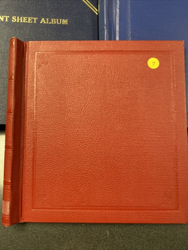 5x Mint Sheet Albums - ( One Empty )