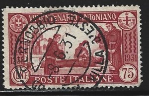Italy #263    used