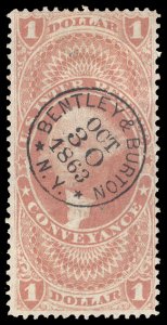 U.S. REV. FIRST ISSUE R66c  Used (ID # 97689)