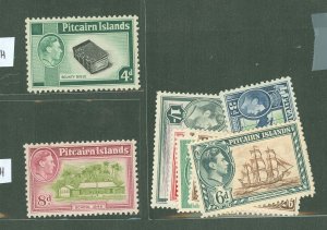 Pitcairn Islands #1-8  Single (Complete Set)