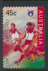 Australia SG 1608  Used  Self Adhesive - Australian Rules