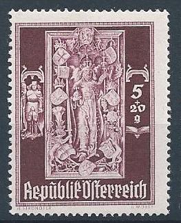 Austria SC# B190 MH SCV $0.25
