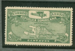 Dominican Republic #C7-4  Single