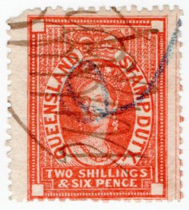 (I.B) Australia - Queensland Revenue : Stamp Duty 2/6d