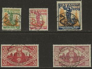 Danzig B1-5 used (416285)