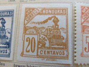 Honduras 1898 20c end MNG STAMP a11p12f37 