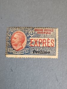 Stamps Italian Offices in China Peking E1 hinged