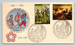 Paraguay 1976 FDC - 200 Yrs US Independence - F12929
