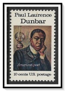 US #1554 Paul Laurence Dunbar MNH