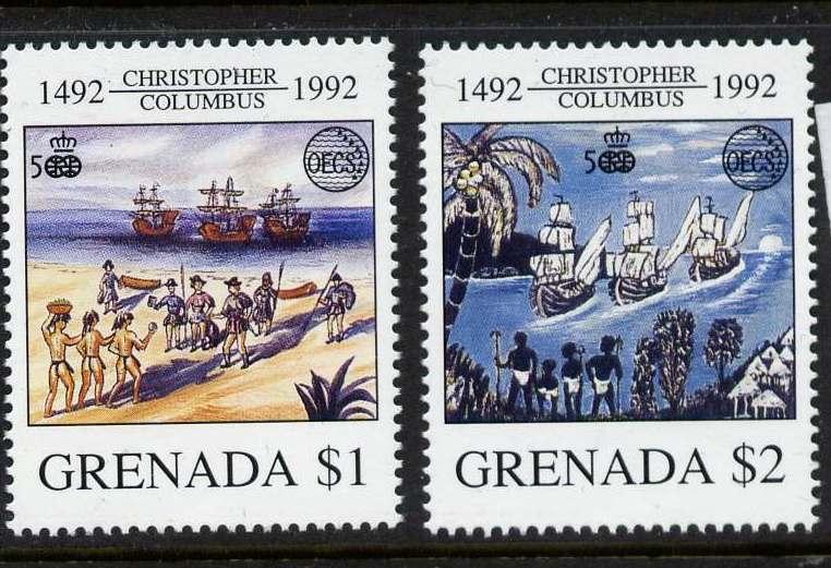 Grenada 2071-2 MNH Christopher Columbus, Ships