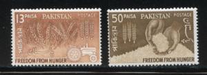 PAKISTAN - Scott #176-177, Mint-NH, Cat. $8.50