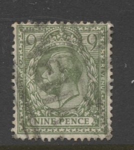 STAMP STATION PERTH GB #198 KGV Definitive Used  - CV $3.00