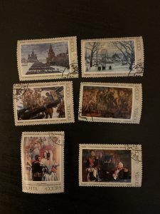 Russia SC# 4350-4355 Used