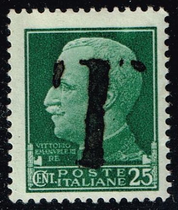 Italy #218 Overprinted as Postage Due T; Unused (2Stars)