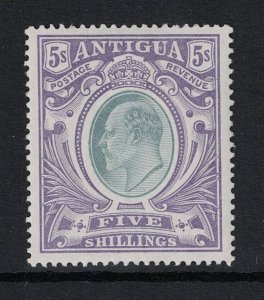 Antigua SG#  40 Mint Light Hinged / WMK CC - S18957