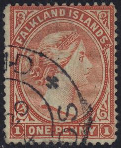 Falkland Islands - 1891 - Scott #10 - used