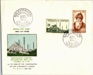 Turkey, Worldwide First Day Cover