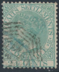 Straits Settlements    SC# 15 Good Used see details & scans