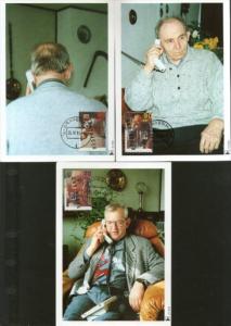 Netherlands 1994 Senior Citizens Telephone Sc B680-82 Set of 3 Max Cards # 3