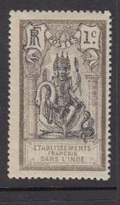 French India 25a mnh