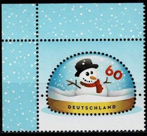 Germany 2014,Sc.#2810 MNH, Christmas: Snowman in Snowglobe