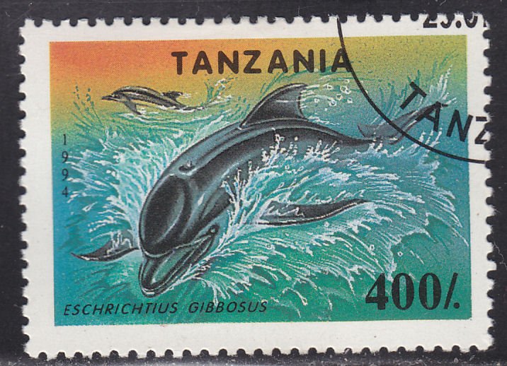 Tanzania 1292 Eschrichtius Gibbosus 1994