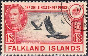 Falkland Islands #92 Used