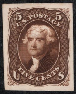 USA 76P4 SUPERB JUMBO, proof on cardboard, SELECT!