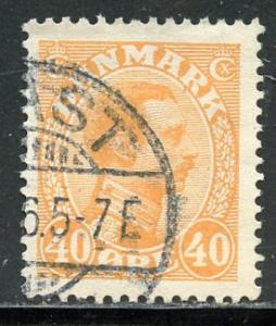 Denmark # 119, Used. CV $ 1.50