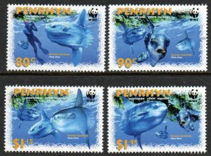 Penrhyn Sc #462-465 MNH