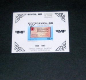 Mexico - 1385 S/S, MNH - EXFIL. SCV - $3.50