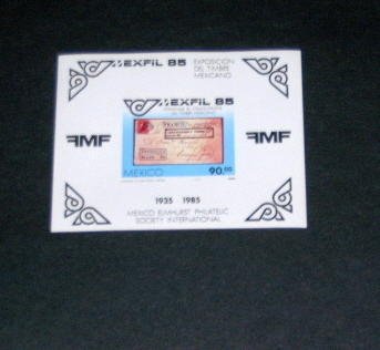 Mexico - 1385 S/S, MNH - EXFIL. SCV - $3.50