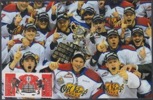 CANADA # 3101.2 - 100th ANN MEMORIAL CUP, 2014 EDMONTON OIL KINGS - MAXIMUM CARD