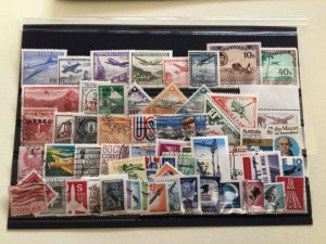 Worldwide Air related mint never hinged & used stamps Ref A4596