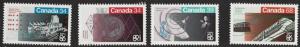 Canada 1986 Scott 1078-9, 1092-3 Expo '86 MNH