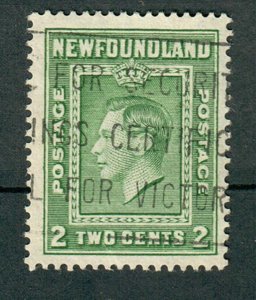 Newfoundland #245 used single - perf 13.5