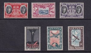 Lithuania   #C79-C84 MNH 1934 AIR