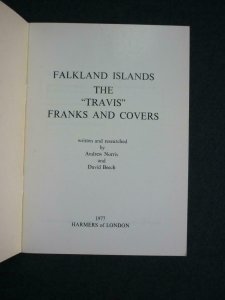 FALKLAND ISLANDS THE 'TRAVIS' FRANKS & COVERS - HARMERS 