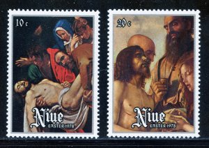 Niue 219-20 MNH,  Easter Set from 1978.