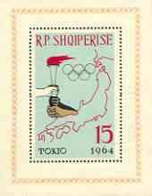 Albania 1963 MNH Stamps Souvenir Sheet Scott 671 Sport Olympic Games