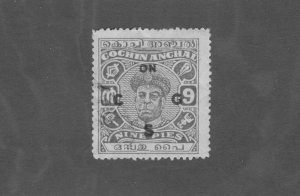 INDIA COCHIN ANGHAL 084 USED BIN $1.00