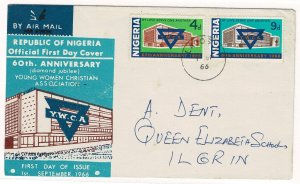 Nigeria 1966 WYCA First Day Cover