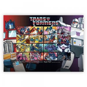 GB LS143 Transformers collector sheet MNH 2022 