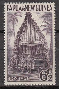 Papua New Guinea - 1952 6 1/2p Kiziwina House Sc# 128 - MNH - (560)