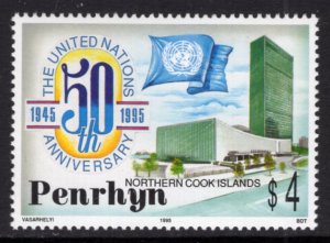 Penrhyn Island 446 United Nations MNH VF