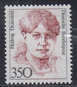 Germany 1988 Sc#1494 Mi#1393 Hedwig Dransfeld (1871-1925) MNH**