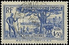 IVORY COAST   #141 USED (1)