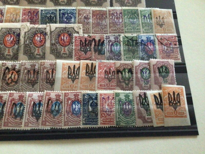 Ukraine mint never hinged mounted mint and used stamps A11324