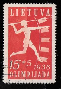 Lithuania Scott B44 Used.